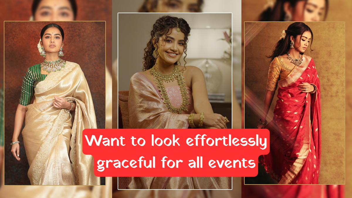 Traditional Indian Attire: सिंपल साड़ी को भी कैसे बनाएं खास, अनुपमा परमेश्वरन के साड़ी कलेक्शन और स्टाइलिंग टिप्स