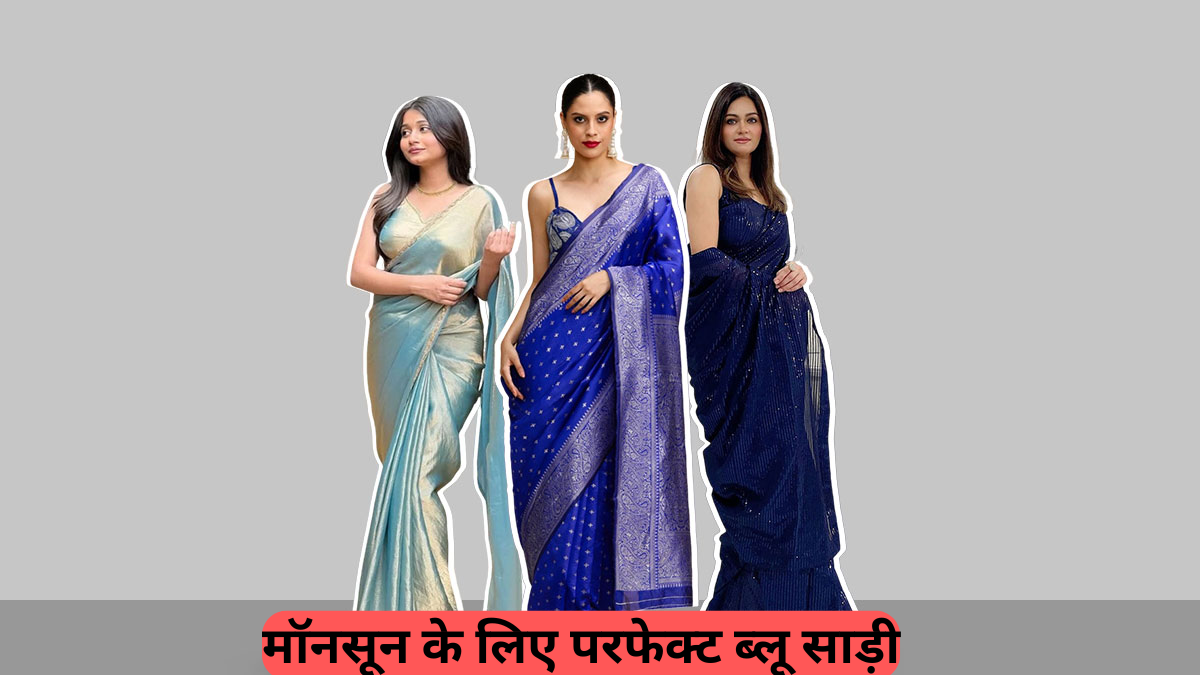 Ethnic Collection: सावन 2025 के लिए बेस्ट ब्लू साड़ी डिज़ाइन्स, ये 5 साड़ियां आपको देंगी बेहद हसीन लुक