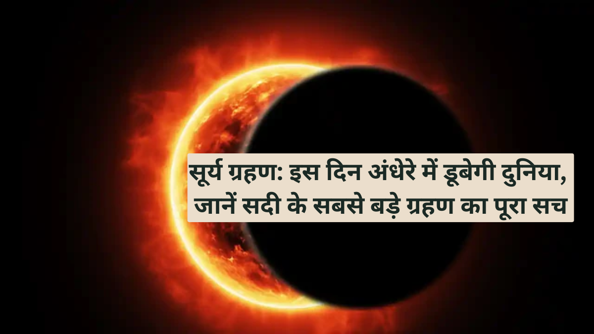 सूर्य ग्रहण: इस दिन अंधेरे में डूबेगी दुनिया, जानें सदी के सबसे बड़े ग्रहण का पूरा सच