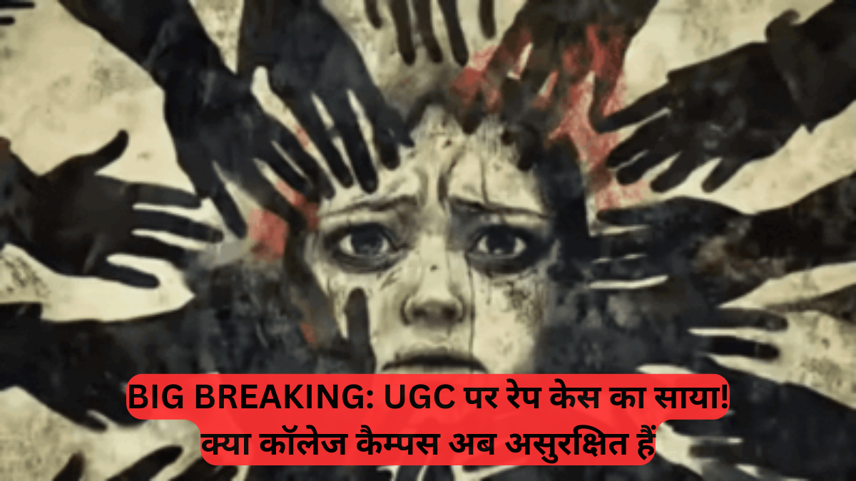 BIG BREAKING: UGC पर रेप केस का साया! क्या कॉलेज कैम्पस अब असुरक्षित हैं, जानिए पूरी घटना