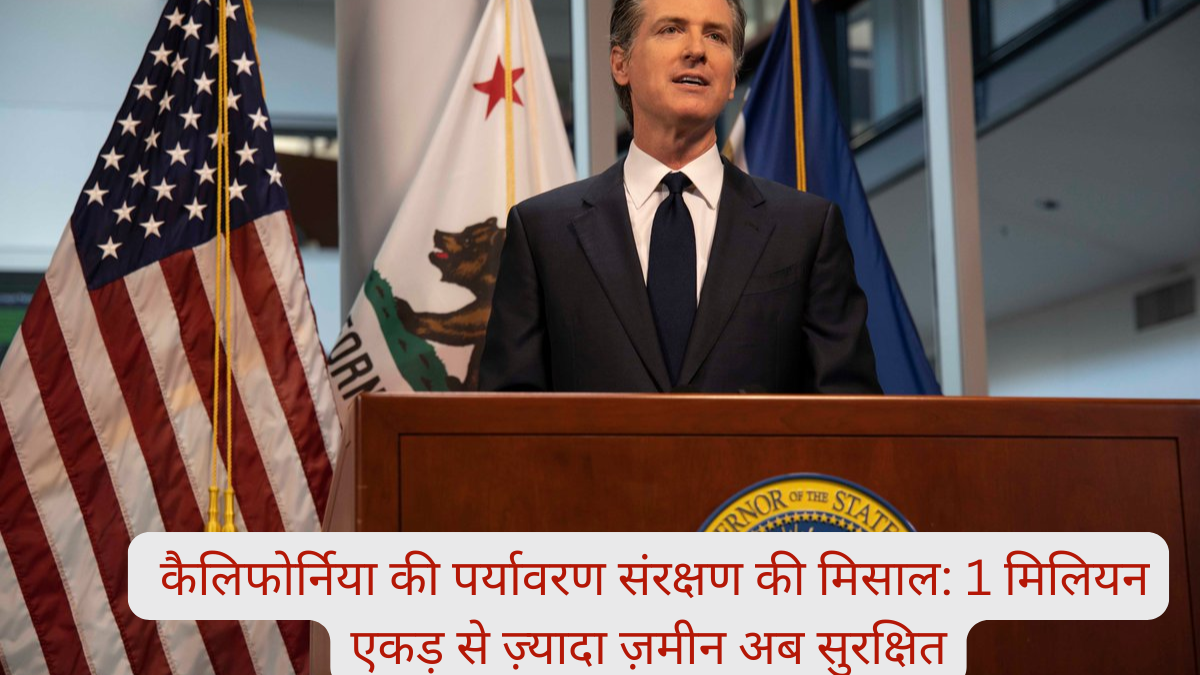 TRUMP के दावों के बीच कैलिफोर्निया की पर्यावरण संरक्षण की मिसाल: 1 मिलियन एकड़ से ज़्यादा ज़मीन अब सुरक्षित
