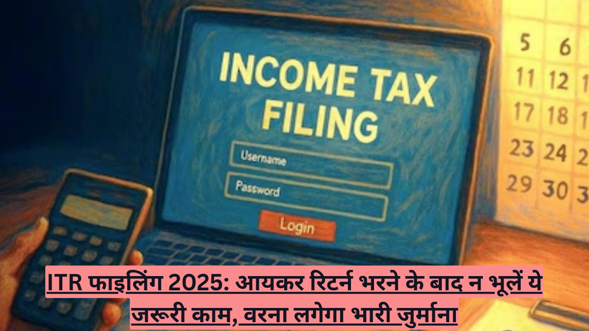 ITR फाइलिंग 2025: आयकर रिटर्न भरने के बाद न भूलें ये जरूरी काम, वरना लगेगा भारी जुर्माना